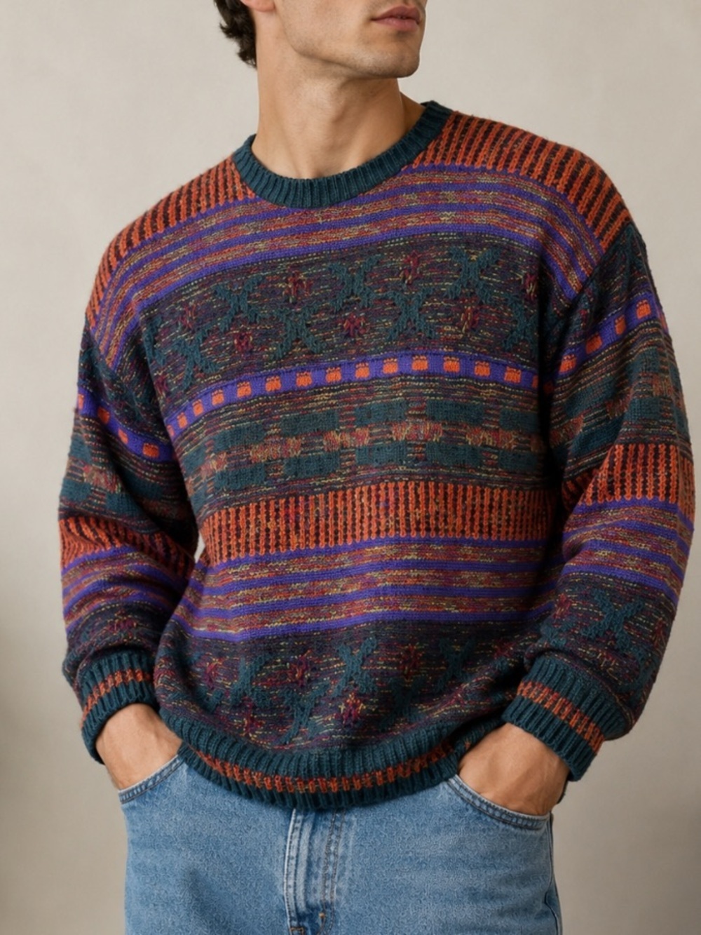 Vintage Tony Lambert Design Group Sweater L